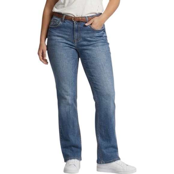 Tommy Hilfiger Denim - TOMMY HILFIGER American Hope Bootcut Jeans sz 12 High Rise Denim Y2K Classic